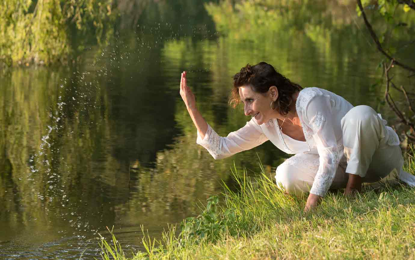 Paola savino al lago